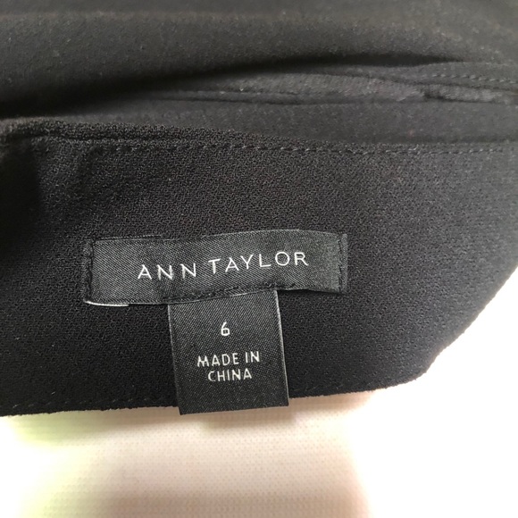 ANN TAYLOR BLACK DRESS - Picture 7 of 9